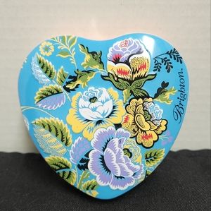 ⭐️4x for $20 Vintage Brighton Heart Shaped Collector's Tin